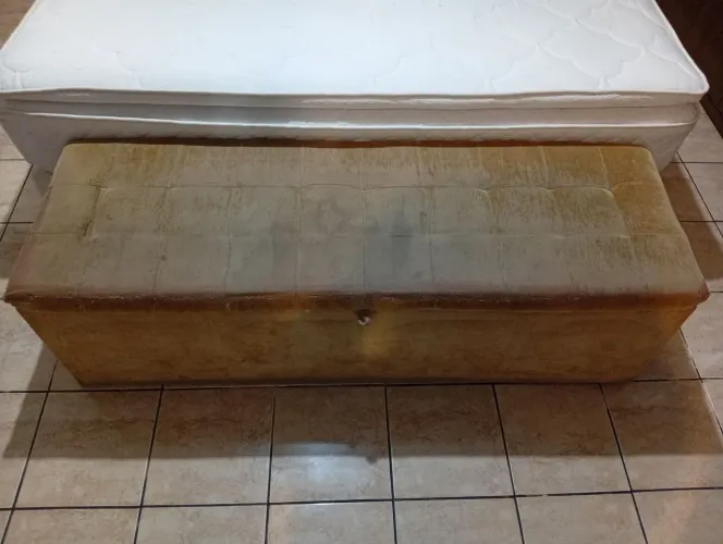 Baú almofadado