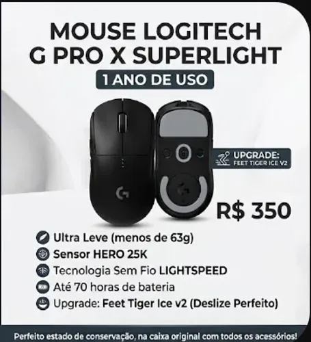 Mouse GPRO X SUPERLIGHT