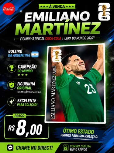 Vendo figurinha da copa
