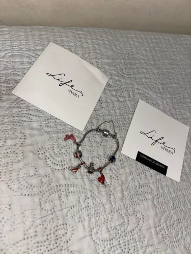 Pulseira Vivara Original com Berloques