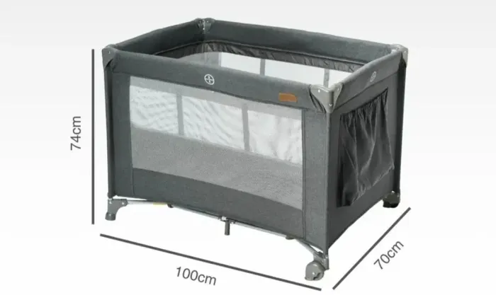 Berço Portátil Infantil Cercado Lazy da MaxiBaby