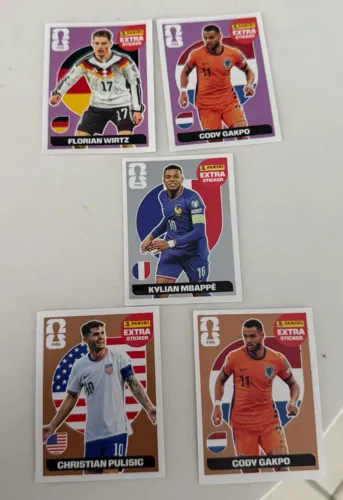 Figurinhas extra original panini 2026 legend