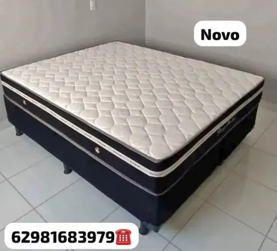 Base e colchão Novo