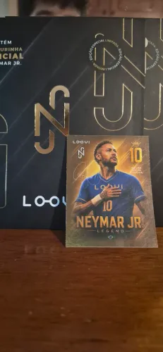 Figurinha Neymar Legend Oficial Loovi Ed. Especial