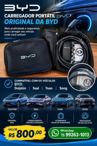 Carregador portátil BYD original