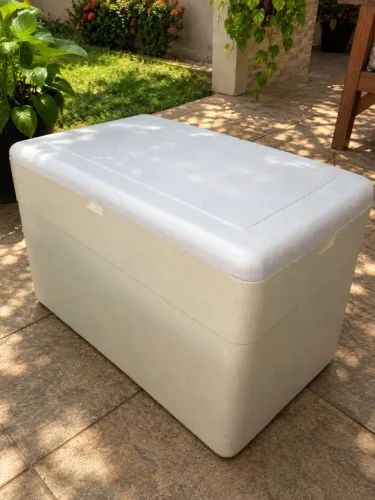 ? VENDE-SE CAIXA DE ISOPOR DE 120 LITROS ?