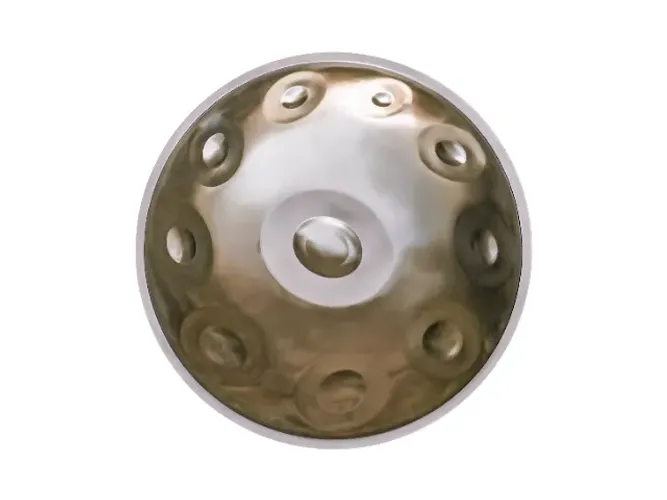 Handpan Alto Padrão Modelo D Kurd 10 notas