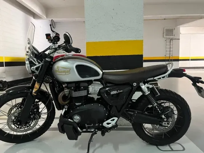 Triunph scrambler, 1200 x icon