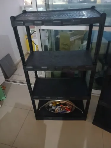 2 Estantes de 4 prateleiras em plastico novas