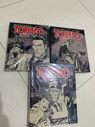 Hq - TORPEDO 1936 ? COLEÇÃO COMPLETA 3 VOLUMES