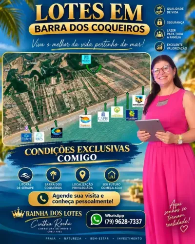 TERRENO Park dos Coqueiros LOTE 244 - Aceita proposta - Rainha dos Lotes