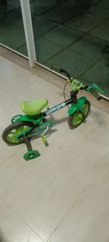 Bicicleta para crianças de 2 há 3 anos ,Cor verde