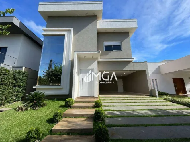 Sobrado com 4 dormitórios à venda, 256 m² por R$ 2.400.000,00 - Condomínio Terras Alpha I