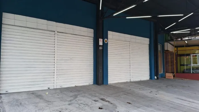 Portas de aço de enrolar brancas