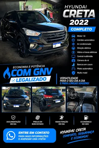 Hyundai Creta Action 1.6 16V Flex AUT 2022