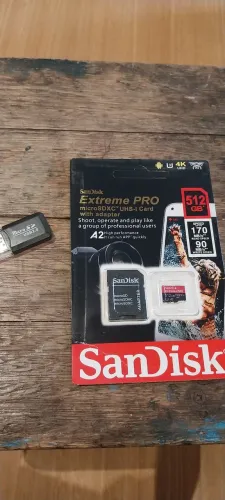 Cartão sd extreme pro 512 Gb