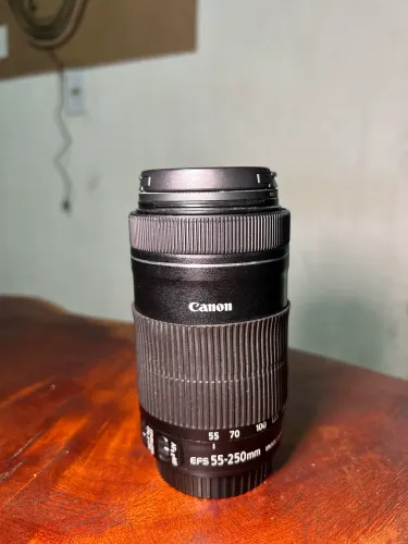 LENTE CÂNON 55-250 ( leia a descrição ) 
