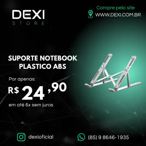 SSUPORTE NOTEBOOK PLASTICO ABS