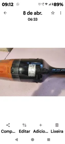 Aspirador Mondial vertical funciona perfeitamente 