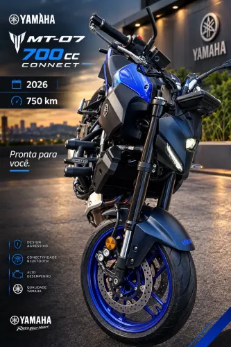 Venda Yamaha MT-07 Connected ABS 2026