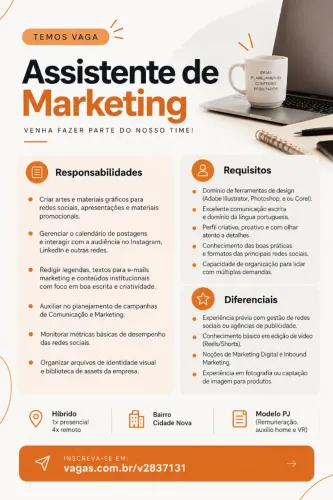 Assistente de Marketing