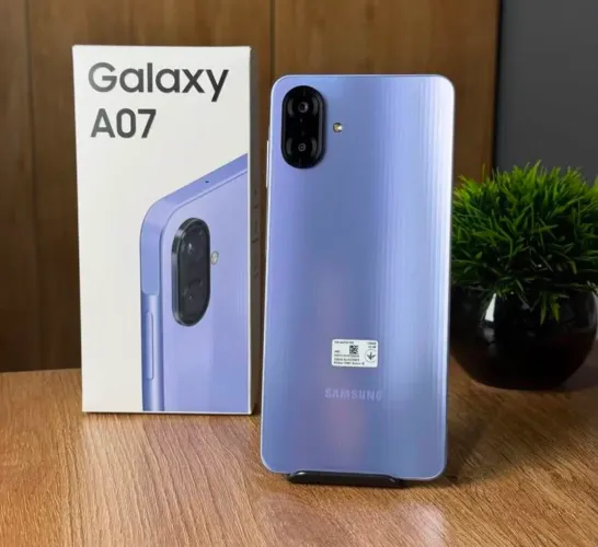 (LACRADO) Samsung Galaxy A07 128GB, 4GB de RAM, Cam 50MP e Tela de 6.7