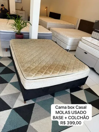 Colchão Casal MOLAS USADO - ENTREGO