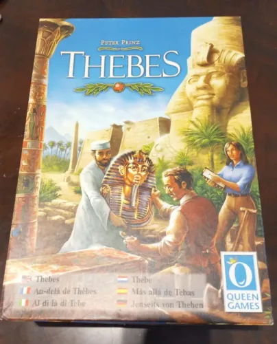 Jogo de tabuleiro Thebes (Jenseits von Theben) - Queen Games