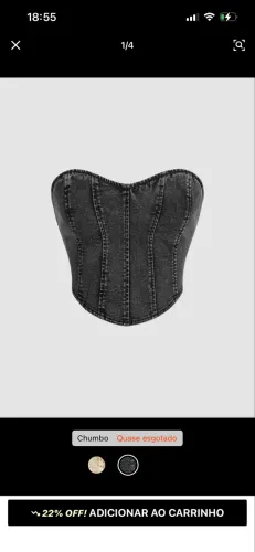 Cropped jeans