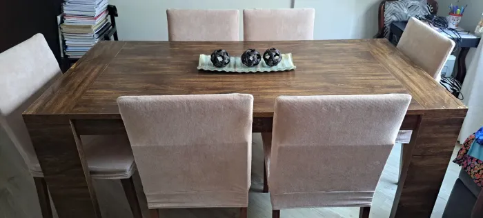 Mesa de jantar 6 lugares