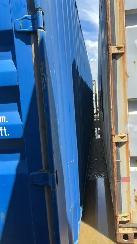 Container 12 metros HC one way melhor preço ano 2024 azul lindo 