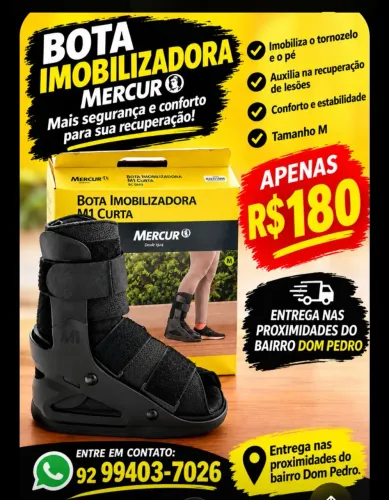 Bota ortopédica seminova
