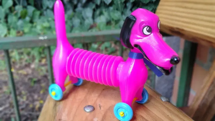 Brinquedo anos 80 cachorro sanfoninha 