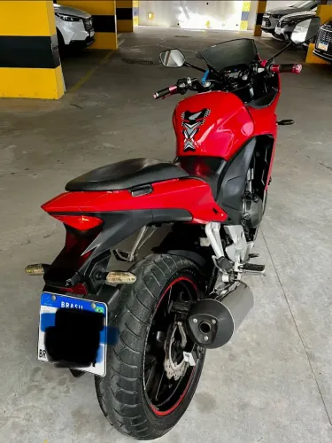 CBR 500r, ano 2014, ipva pago moto ta zerada a mais bonita da Bahia