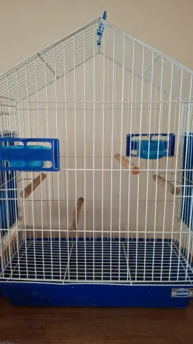 Gaiola para aves pequenas (calopsita, canarinhos, etc)