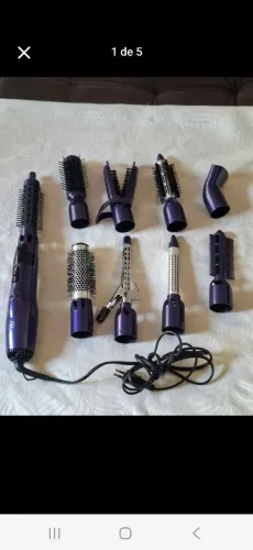Secador Modelador Babyliss 9 em 1 marca Ana Hickmann Seminovo Bivolt