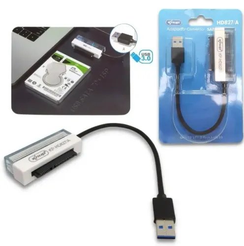 Cabo USB 3.0 SATA Knup HD827/A