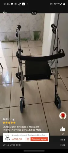 Andador para idoso