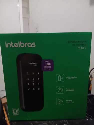 Fechadura digital intelbras de sobrepor