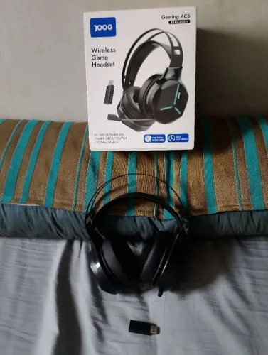 Headset Gamer Wireless JOOG JGAM-ACS2F - 2.4G + Bluetooth