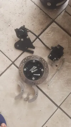 Freio a disco traseiro 160