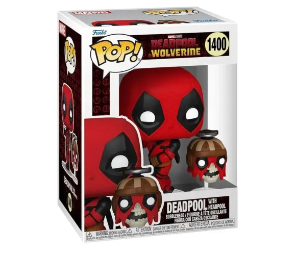 Funko Marvel Deadpool & Wolverine - Deadpool with Headpool