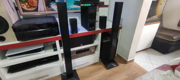 Home Theater Blu Ray LG 5.1 Completo
