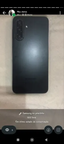 Celular Samsung a 17 em otimo estado de conservação