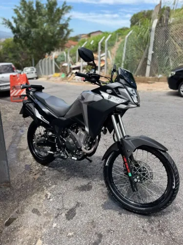 Sahara 300 Preto com Cinza