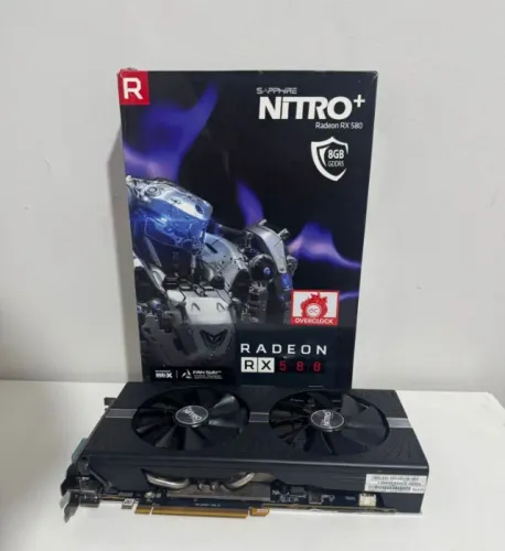 Placa de Video Sapphire Radeon RX 580 8GB