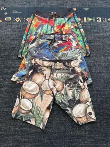 Kit 3 bermudas body-board surfista