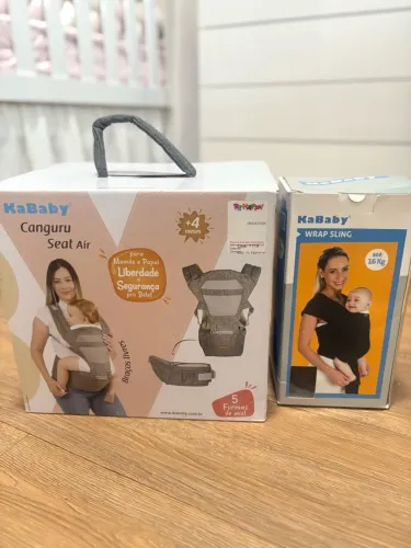 Canguru e Wrap Sling Kababy