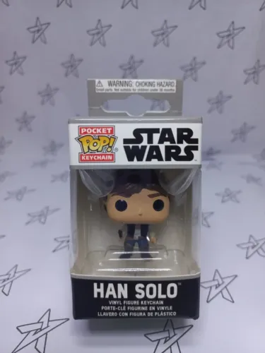RARO - CHAVEIRO FUNKO POCKET POP - HAN SOLO / STAR WARS