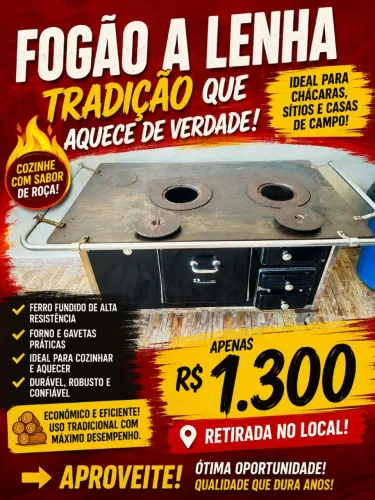 Fogão a lenha